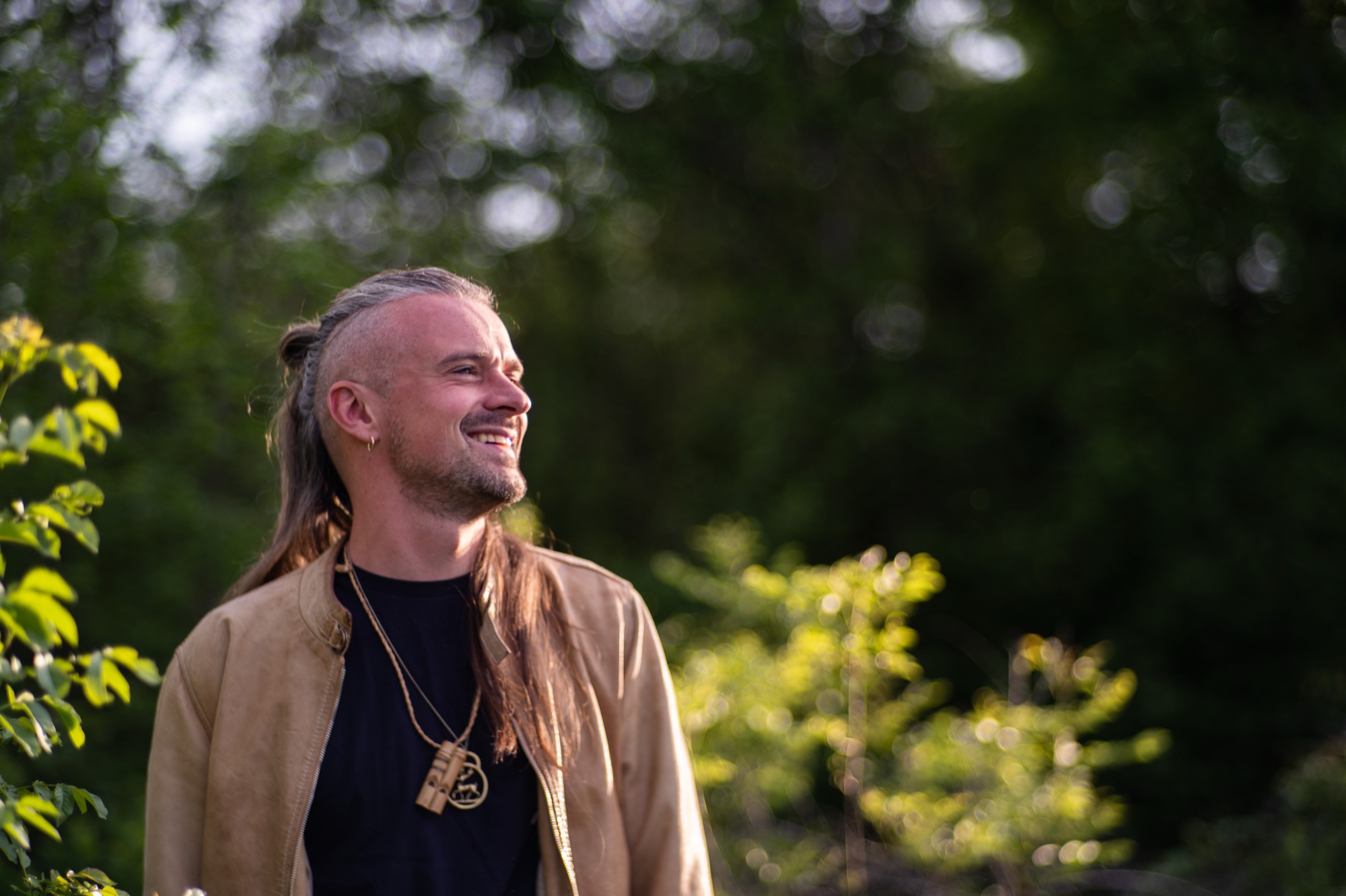 Axel Wild, wildlife sound recordist and electronic music producer
